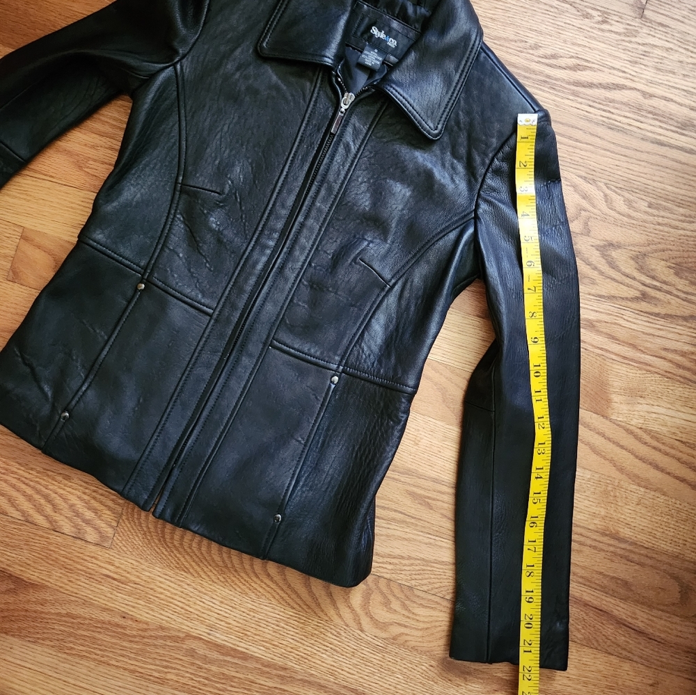 Style & Co Leather Jacket - Picture 11 of 11